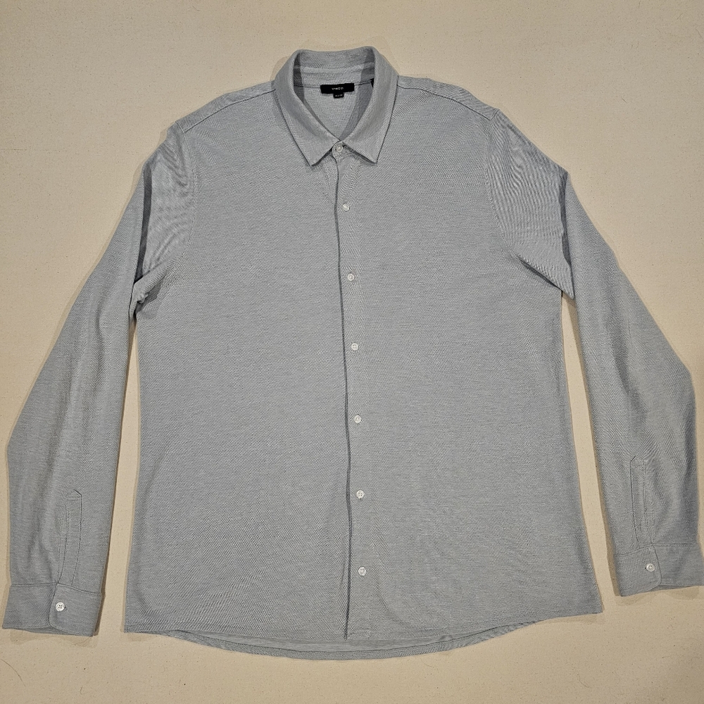 Vince Knit Button Down XXL - Picture 2 of 5